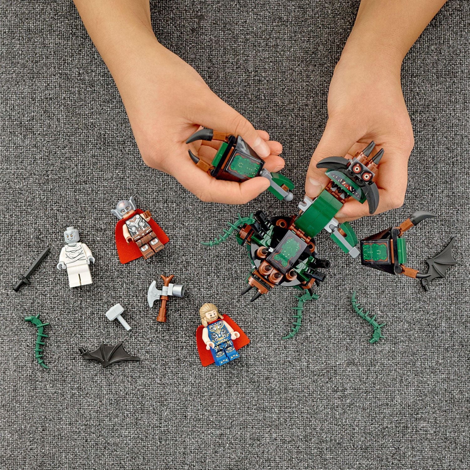 LEGO Super Heroes Attack on New Asgard 76207 Toy Building Kit (159 Pieces)