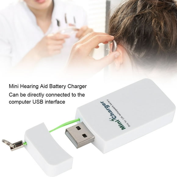 Rechargeable Hearing Aid Battery Charger