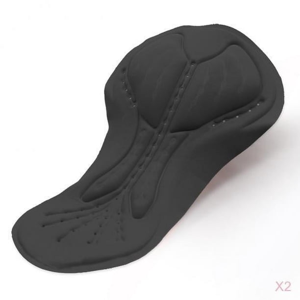 2 Piezas Gruesas Almohadillas Para Pantalones Cortos Cojín Ropa Interior De Motocicleta Almohadillas