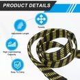 thumbnail image 3 of Uxcell 79" Adjustable Bungee Cords with Hook, 2Pcs Heavy Duty Outdoor Elastic Bungee Straps for Securing Luggage Moving Cargo, Yellow, 3 of 7