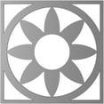 thumbnail image 4 of 28"OD x 9 3/4"ID x 3/4"P Blume Architectural Grade PVC Pierced Ceiling Medallion, Antiqued Silver, 4 of 10