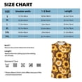 thumbnail image 4 of Bixox Men's Vintage Wood Grain Sunflower A Printed Shirt Sleeveless Fitness Tank Top-3X-Large, 4 of 5