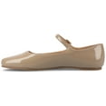 thumbnail image 3 of Journee Womens Carrie Buckle Square Toe Mary Jane Dress Flats, Widths Available, 3 of 9
