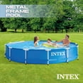 thumbnail image 3 of Intex 12 Foot x 30 In. Above Ground Pool & Intex 12 Foot Round Pool Cover, 3 of 11