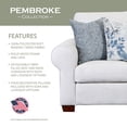 thumbnail image 5 of HomeStock Tuskan Treats 4-Piece Sofa, Loveseat, Chair, and Ottoman Set, 5 of 10