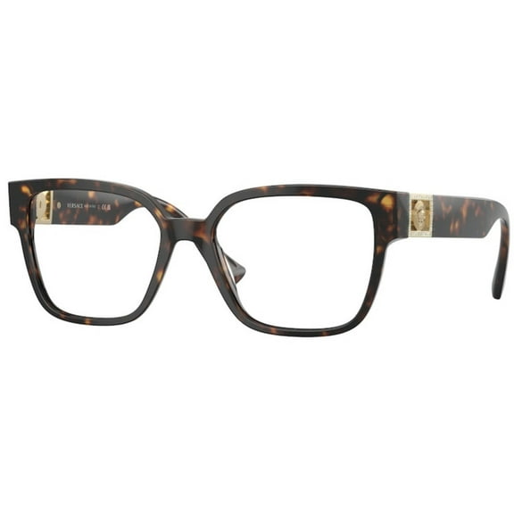 Versace Eyeglasses VE3329BF 108 54mm Havana / Demo Lens