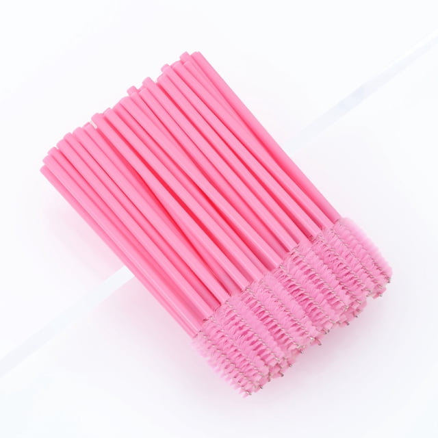 Cepillo de pestañas desechable, herramienta de belleza portátil, cepillo de maquillaje, 50 cepillos de pestañas Wmkox8yii hjk2139