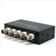 thumbnail image 3 of 4X Divisor de Video de SeñAl 1 en 4 Salidas AHD / CVI / TVI CáMara Coaxial HD, Negra, 3 of 5