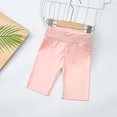 thumbnail image 2 of XXWXYD Five Quarter Stretch Capris for Girls - Summer Yoga Ready Leggings with Fashion Letter Print, Lightweight Outdoor Play Pants for Teens 2-8T, 2 of 4
