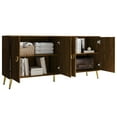 thumbnail image 2 of Castle Place Glam Sideboard Buffet Cabinet, Brown, 2 of 9