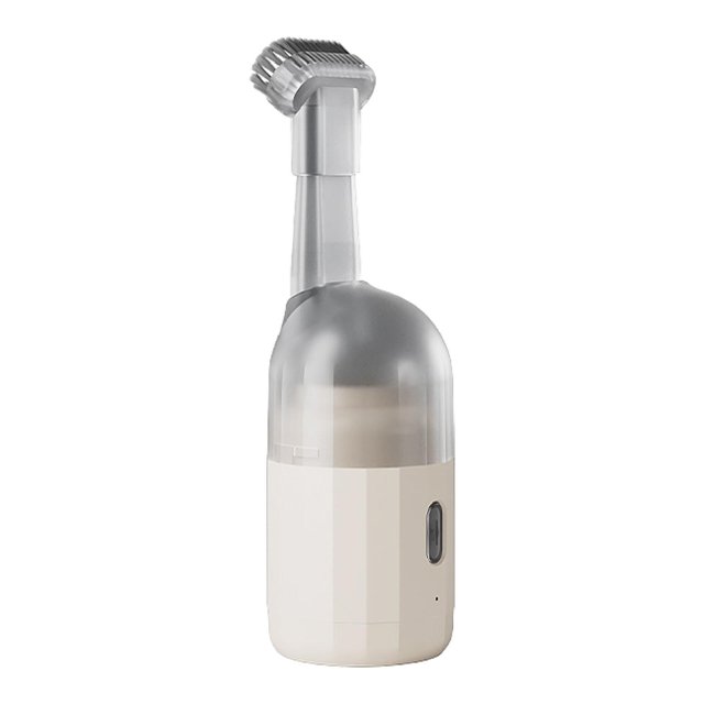 Aspiradora de escritorio, mini aspiradora de mano compacta, ideal para limpiar el polvo en la sala de estar, el piano, la computadora y el hogar.