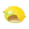 thumbnail image 2 of Bothyi Ceramic Hamster House Corn Shaped Hamster Hut for Mouse Ferret Dwarf Hamster, 2 of 8