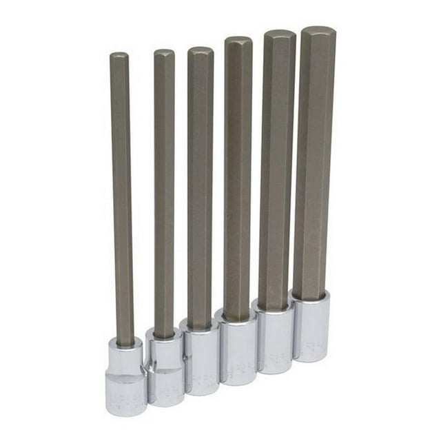 Juego 6 Dados Punta Hexagonal Largas 1/2 Urrea 54416L