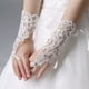 thumbnail image 3 of ER Vestido de novia de encaje de diamantes para niños guantes de vestido de dama de honor f brillar Electrónica, 3 of 5