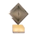 thumbnail image 3 of Luz nocturna decorativa, escultura geométrica, atmósfera creativa, moderna, recargable, lámpara de escritorio giratoria para accesorios fotográficos, , diamante Yinane luz de noche decorativa, 3 of 8