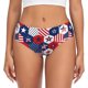 thumbnail image 1 of Fotbe American Stars2 Calzones Estampados para Mujer – Ropa Interior de Algodón, Cómoda, Suave y Elástica-Small, 1 of 6