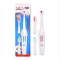 thumbnail image 4 of Electric Toothbrush with 3 Brush Heads and Dry Cell Adult ABS Material Kid Gift, 4 of 5