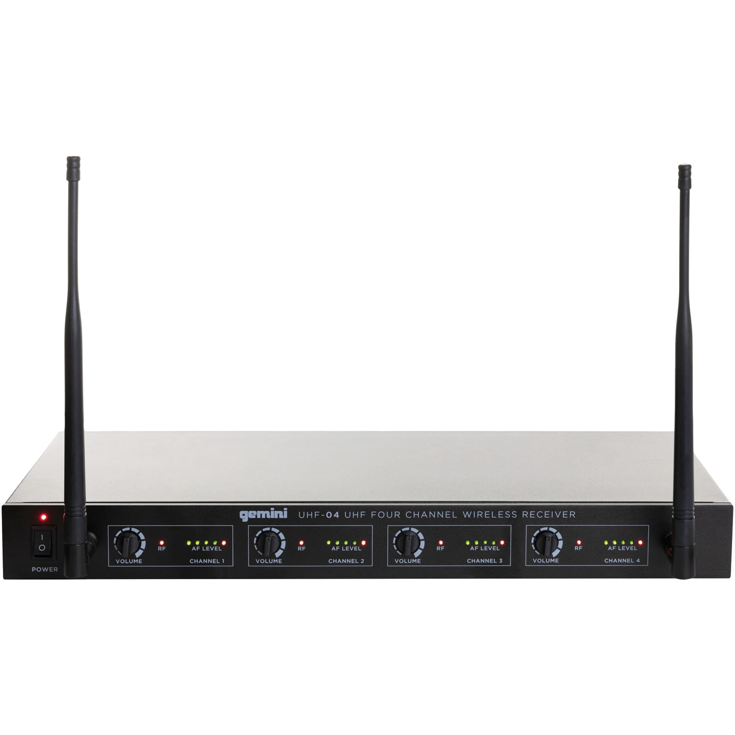 Gemini Uhf-04hl-s1234 Uhf-04hl 4-channel Headset/lavalier Microphone System