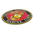 thumbnail image 4 of United States Marine Corps Decorative Wall Plate for Home, Office, or Man Cave. Very sturdy. 2 holes for easy hanging anywhere. Great gift for your fellow Marine. Officially Licensed product., 4 of 7