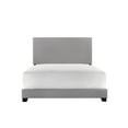 thumbnail image 5 of Crown Mark Erin Gray Upholstered Bed with Nail Head Trim, Full, 5 of 8