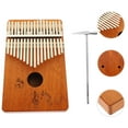 thumbnail image 1 of OULII Thumb Finger Piano Synthetic Material Natural Wood Color 1 Set, 1 of 4