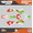 Red, variant on Kalair GFX Graphics Kit for Kawasaki KLX125 (2003-2007) Venom Series