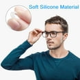 thumbnail image 2 of Eyeglass Nose Pads and Retainers, Anti Slip Glasses Nose Grips, Silicone Nose Pads for Eyeglasses, Adhesive Sunglasses Nose Pads for Glasses, Black and Clear, 2 of 8