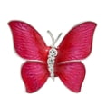thumbnail image 3 of Y Elegante Broche con Forma de Mariposa Esmaltada - Unisex, 3 of 9