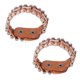 thumbnail image 2 of Pulsera De Cuero, Pulsera Circular De Cuero, Estilo Trenzado Unisex, Pulsera De Cuero Genuino, Pulsera De Cuero, Para Amigos, Mujeres, Regalo, Hombres ANGGREK No, 2 of 8