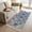 Dark Blue, variant on Navy Blue Boho Kitchen Runner Rug 2'x4', Ehtnic Abstract Art Modern Geometric Washable Rug with Tassels, Non Slip Woven Cotton Bathroom Rugs Hallway Carpet for Foyer Bedroom Entry Back Door Decor