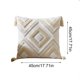 thumbnail image 3 of BohemianStyle Tufted Throw Pillow Cover 5 Colors Available Geometric DiamondPattern Cushion Cover With Tassels Ideal For Sofas Beds And Home Decor, 3 of 6
