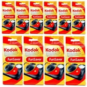 Kodak 35mm One-Time-Use ISO-800 Disposable Camera w/ Flash (27 Exp, 10 Pack)