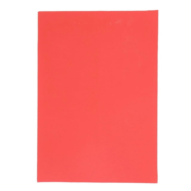 Feuille de tampon en caoutchouc A4 souple et flexible pour machine de gravure laser, rouge