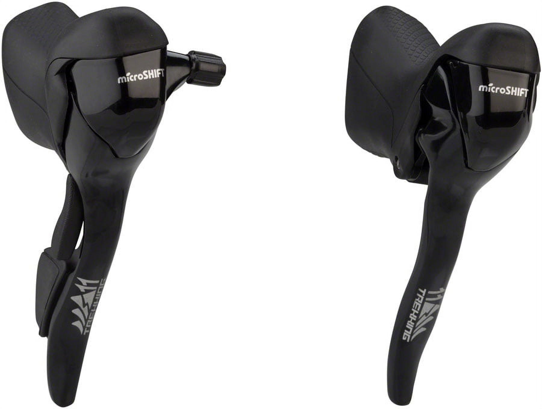 microSHIFT Internal Gear Drop Bar Shifter Set, Shimano
