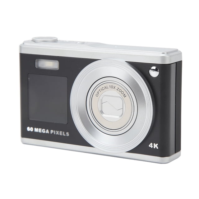 Cámara Digital ANGGREK Pantalla Dual IPS HD 4K 60 MP con Zoom óptico de 10X y Zoom Digital de 6X