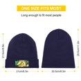 thumbnail image 2 of Spirited Away Beanie Men Slouchy Knit Skull Cap Warm Stocking Hats Guys Women Winter Beanie Hat Cuffed Plain Hat, 2 of 8