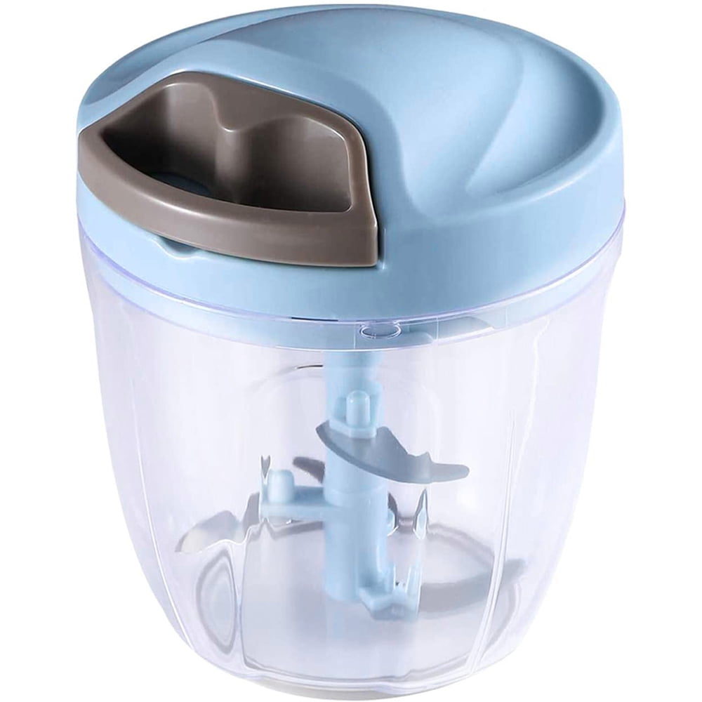 VIVEFOX Manual Food Chopper, Easy & Powerful Hand Held Vegetable