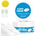 thumbnail image 1 of White Shoe Cleaner Cream,Rinse-Free White Shoe Clean Cream,Multi-functional Cleaning and Stain Removal Creams with Sponge (1), 1 of 7