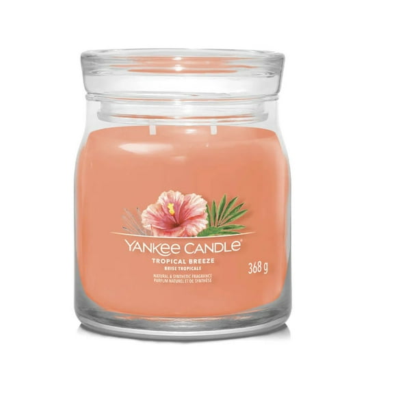 Yankee Candle Tropical Breeze Medium Signature 2-Wick Jar Candle