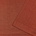 thumbnail image 4 of Nicole Miller New York Sawyer Cotton Blend Grommet Top Light Filtering Curtain Panels, 52"x84", Brick Red, Set of 2, 4 of 7