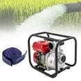 thumbnail image 3 of 3" Inch 7.5HP Gas Water Pump Gas-Power Garden Water Irrigation Transfer Pump, 3 of 22