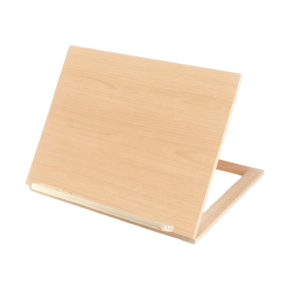 S SERENABLE Easel Stand Adjustable Angle Gifts Painting Easel for Painters Artist Recipe Solid