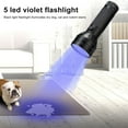 thumbnail image 6 of UV Flashlight, LED UV Torch UV Blacklight, Waterproof for Pet Clothing Detection/Travel, 1Pcs, 6 of 8