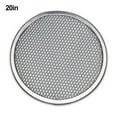 thumbnail image 1 of 1Pc Non Stick Pizza Screen Pan Baking Tray Metal Aluminum Net Bakeware Kitchen, 1 of 1