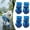 Blue, variant on GASTROPOD 4Pcs Dog Booties,Breathable and Adjustable Dog Booties and Paw Protectors,Lightweight Mesh Dog Booties and Paw Protectors,Black