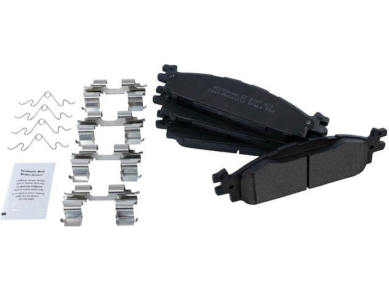 ECCPP 8pcs Front Rear Ceramic Disc Brake Pad Kit for Djibouti