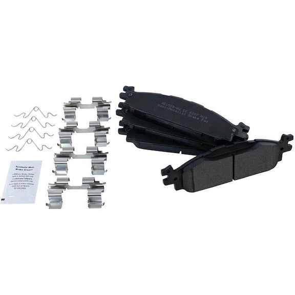 Front Brake Pad Set - Compatible with 2011 - 2019 Ford Explorer 2012 2013 2014 2015 2016 2017 2018