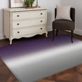 thumbnail image 3 of Pueple Grey Washable Area Rug 3x5 Gradient Low-Profile Large Area Rugs with Non Slip Backing Indoor Floor Carpet for Entrance Living Room Bedroom Home Office, 3 of 9