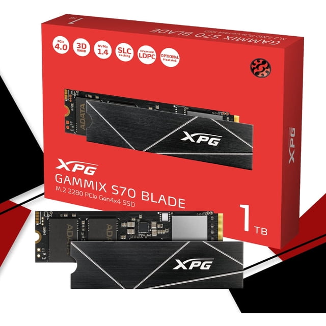 Unidad de estado sólido XPG GAMMIX S70 1TB AGAMMIXS70B-1T-CS