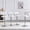 White-Silver Leg, variant on Faux Leather Adjustable Bar Stools Set of 2, Modern Swivel Counter Height Barstools with Back and Footrest, 25"-33" Counter Stools for Kitchen Island, Dining Room, Black